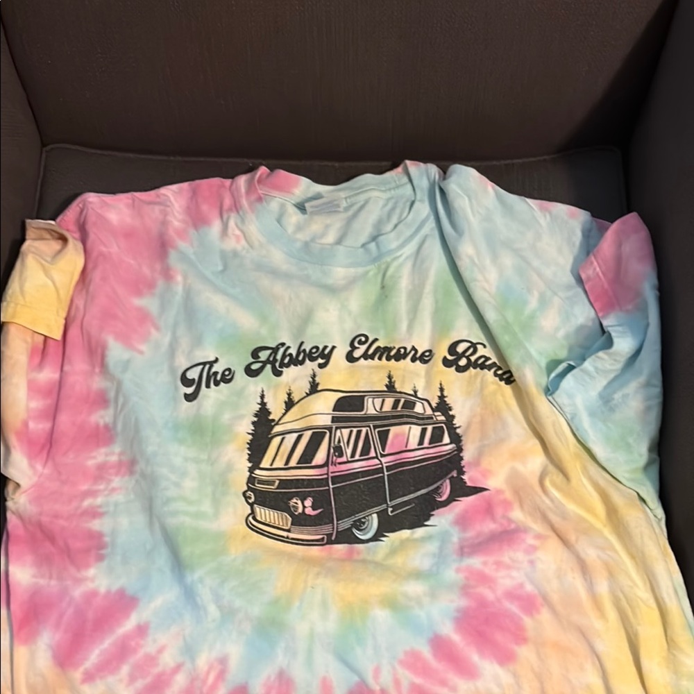 Tie-Dye Abbey Elmore Band T-Shirt
